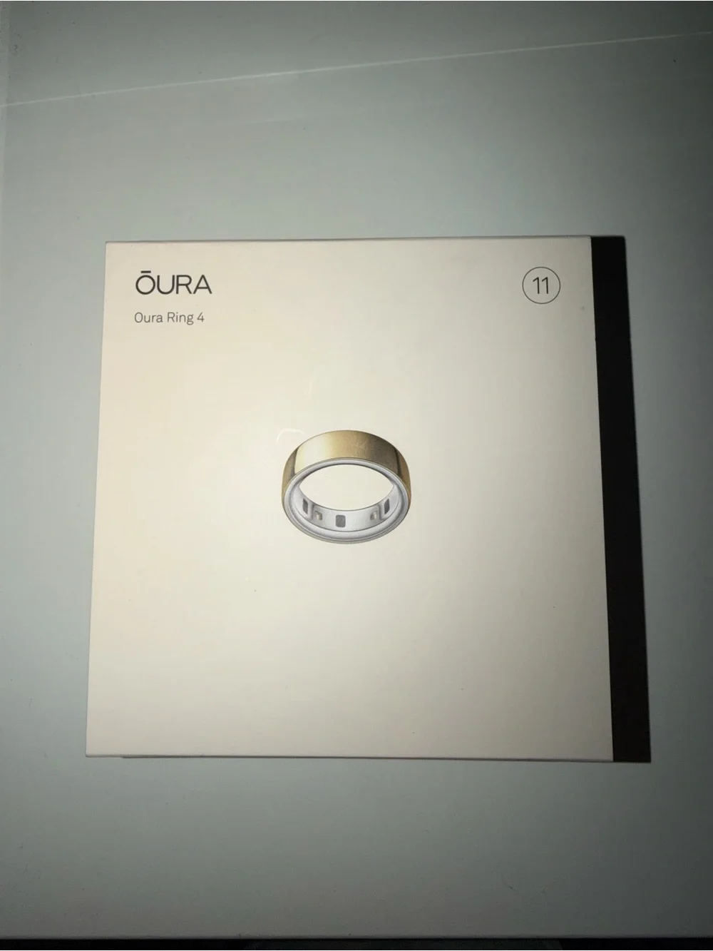 ŌURA Ring 4 - Gold (Size 11)